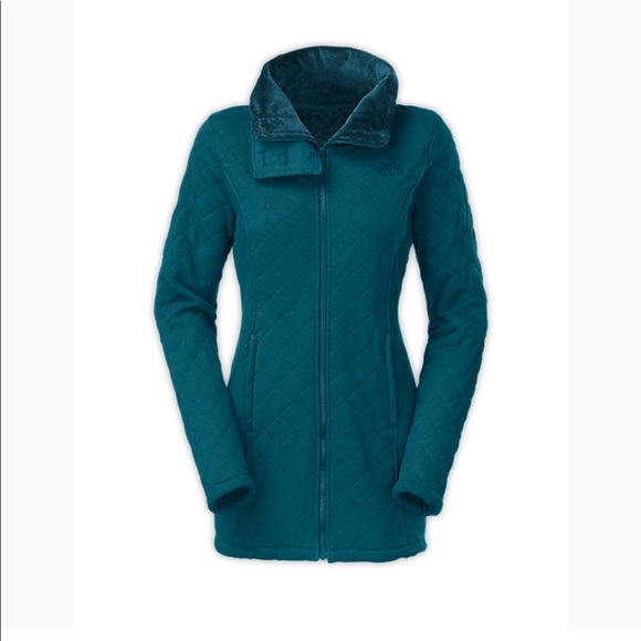 The North Face Jackets & Blazers - The North Face Caroluna Quilted Fleece Jacket Med